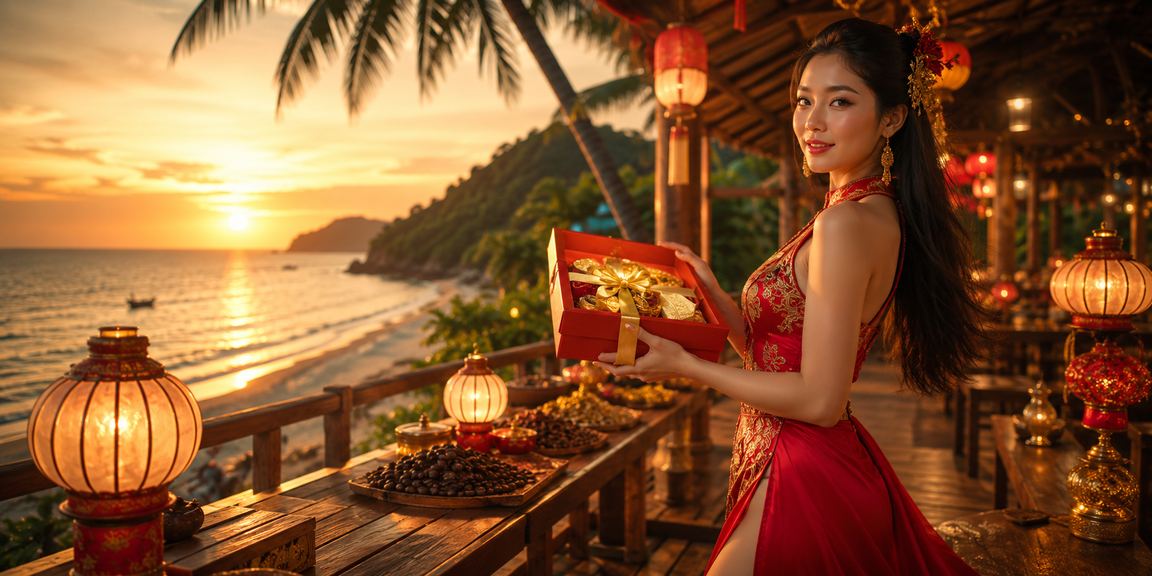 Người chơi VIP thư giãn tại Phú Quốc với ly cà phê và điện thoại truy cập 412